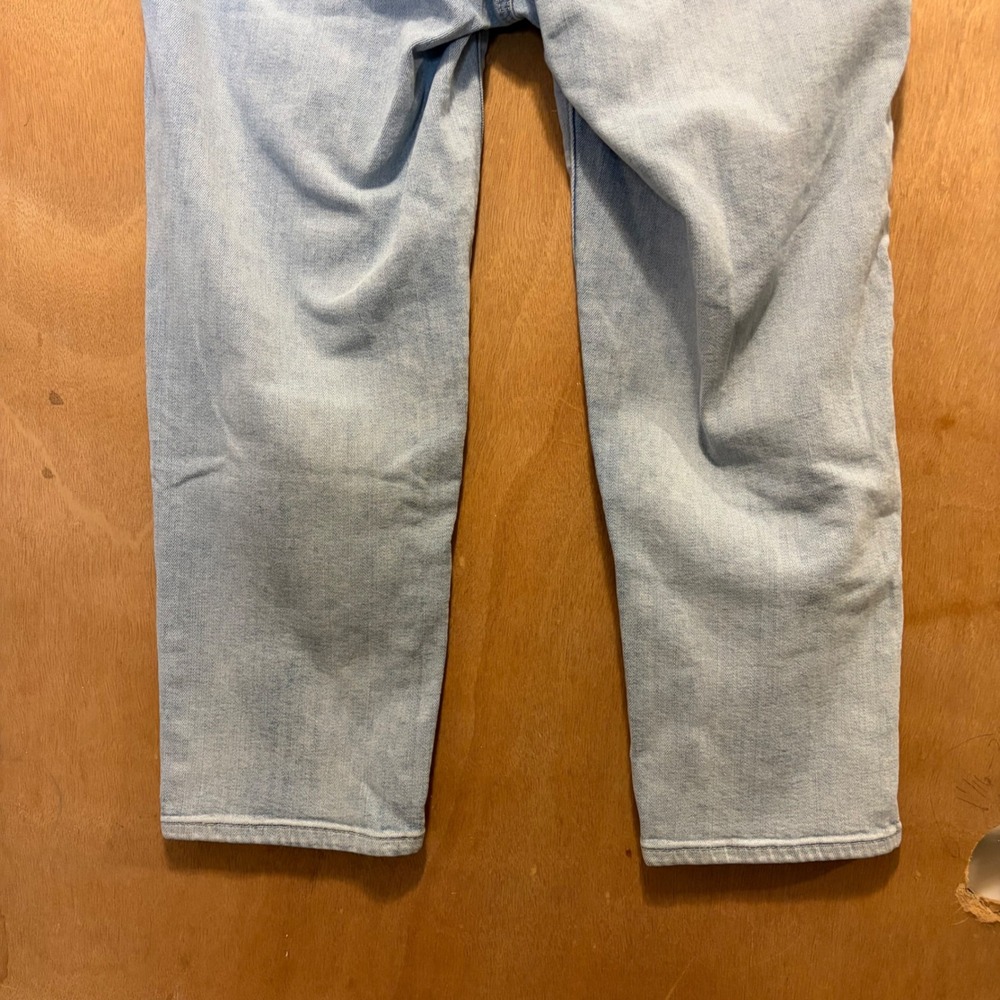 Talbots Straight Leg Crop Jean Womens 10P Light Wash Capri Stretch Denim Classic - Picture 9 of 14